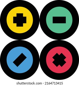 calculation Vector illustration on a transparent background.Premium quality symmbols.Stroke vector icons for concept and graphic design.