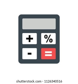 calculator - accounting icon vector