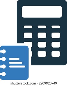Diseño de vector de cálculo y contabilidad