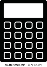 Calculator, accounting  vector Icon 