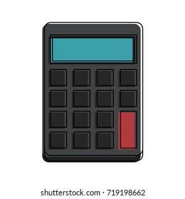 calculator with blank keys icon image 