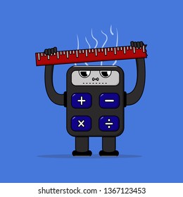 Calculator Bot Vector