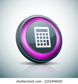 Calculator button illustration