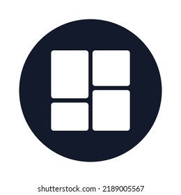 calculator button Vector icon which can easily modify or edit

