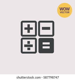 Calculator buttons 