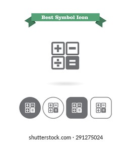 Calculator buttons icon