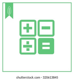 Calculator buttons icon