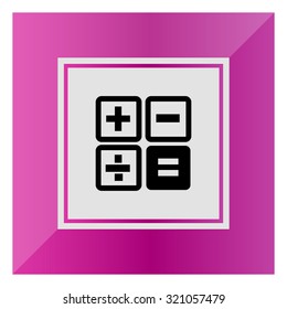 Calculator buttons icon