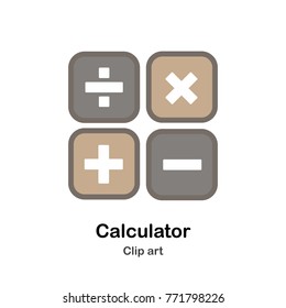 calculator clip art