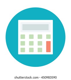 Calculator Colored Vector Icon