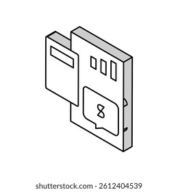 calculator counting investment report isometric icon vector. calculator counting investment report sign. isolated symbol illustration