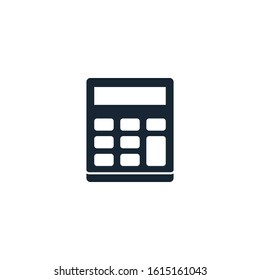 Calculator creative icon. From Stationery icons collection. Isolated Calculator sign on white background