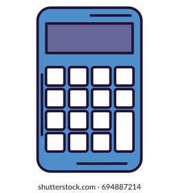 calculator device isolated icon