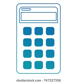 calculator device isolated icon