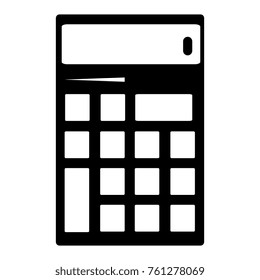 calculator device isolated icon