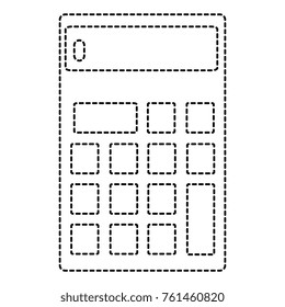 calculator device isolated icon