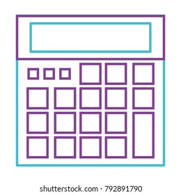 calculator device maths count icon