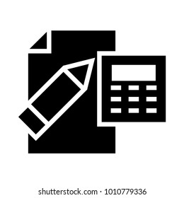 calculator document accounting 