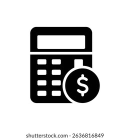 Calculator with Dollar Sign Button for Financial Computation