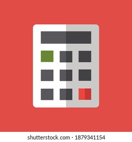 Calculator. Flat design.Illustration
vector eps 10	