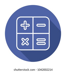 Calculator flat icon