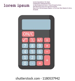 calculator flat icon