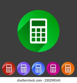 calculator flat icon