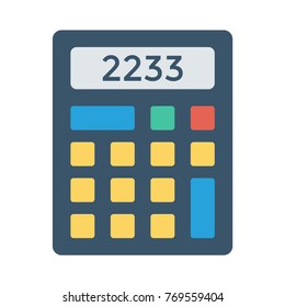 calculator flat icon 