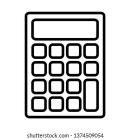 calculator flat icon design