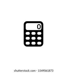 Calculator flat icon illustration- vector