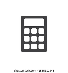 Calculator flat icon vector Eps10.