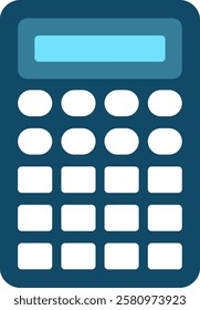 Calculator Flat Illustration Vector Design