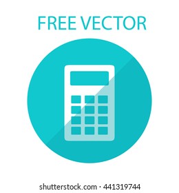 calculator free vector style flat