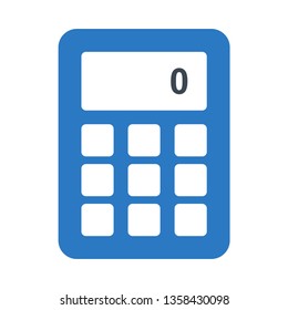 calculator glyph double color