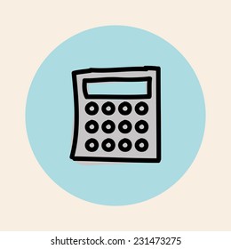 calculator graphic design , vector illustration