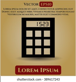 Icono de la calculadora de alta calidad