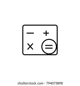 the calculator icon