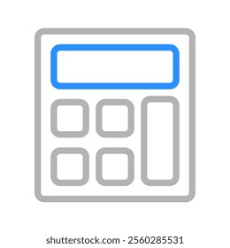 Calculator icon, accounting, and calculation concept.