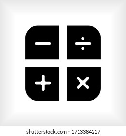 Calculator Icon. Accounting Symbol. Sign of Calculate.