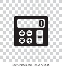 calculator icon , accounting icon vector