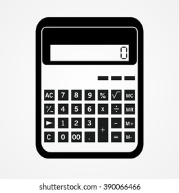 Calculator icon black