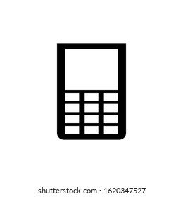 calculator icon black and white