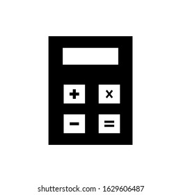 calculator icon collection, trendy style