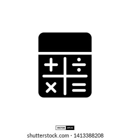 Calculator icon, design inspiration vector template for web design or mobile app