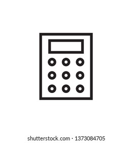 calculator icon design template