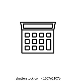 calculator icon design template, vector eps10