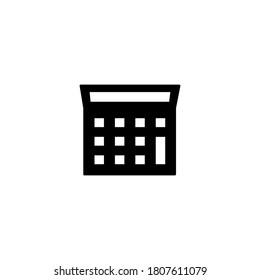 calculator icon design template, vector eps10