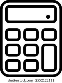 calculator icon design for templates.