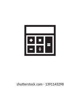 CALCULATOR ICON DESIGN, VECTOR EPS10