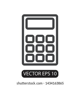calculator icon design, vector eps10
